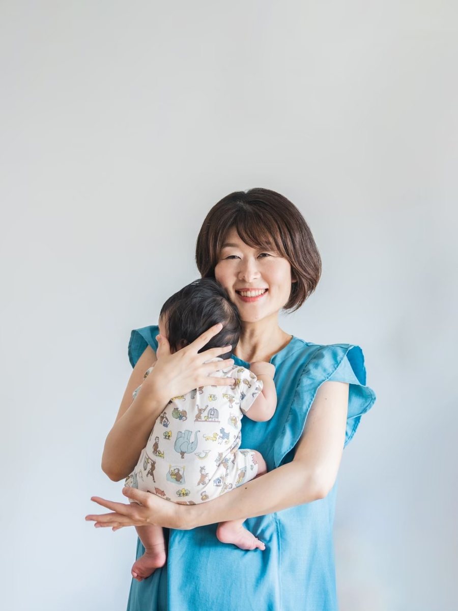 お子さまとのプロフィール撮影